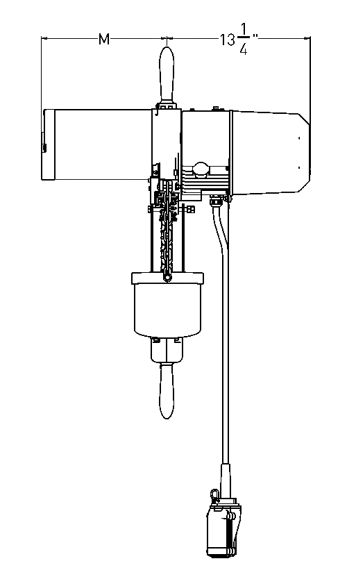 dimensions palan vulcan houl