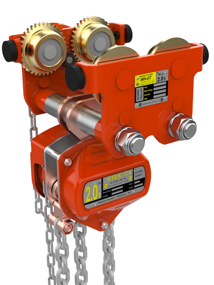 C4QP ATEX chain block and ATEX trolley