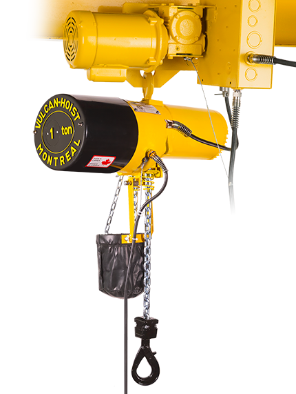 Vulcan electric hoist with trolley Vulcan electric hoist with trolley