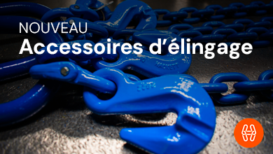 Nouveau accessoires d'élingage