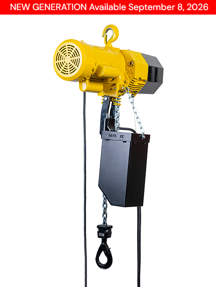 New Vulcan Electric Chain Hoist - back