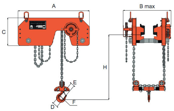 technical drawing low headroom