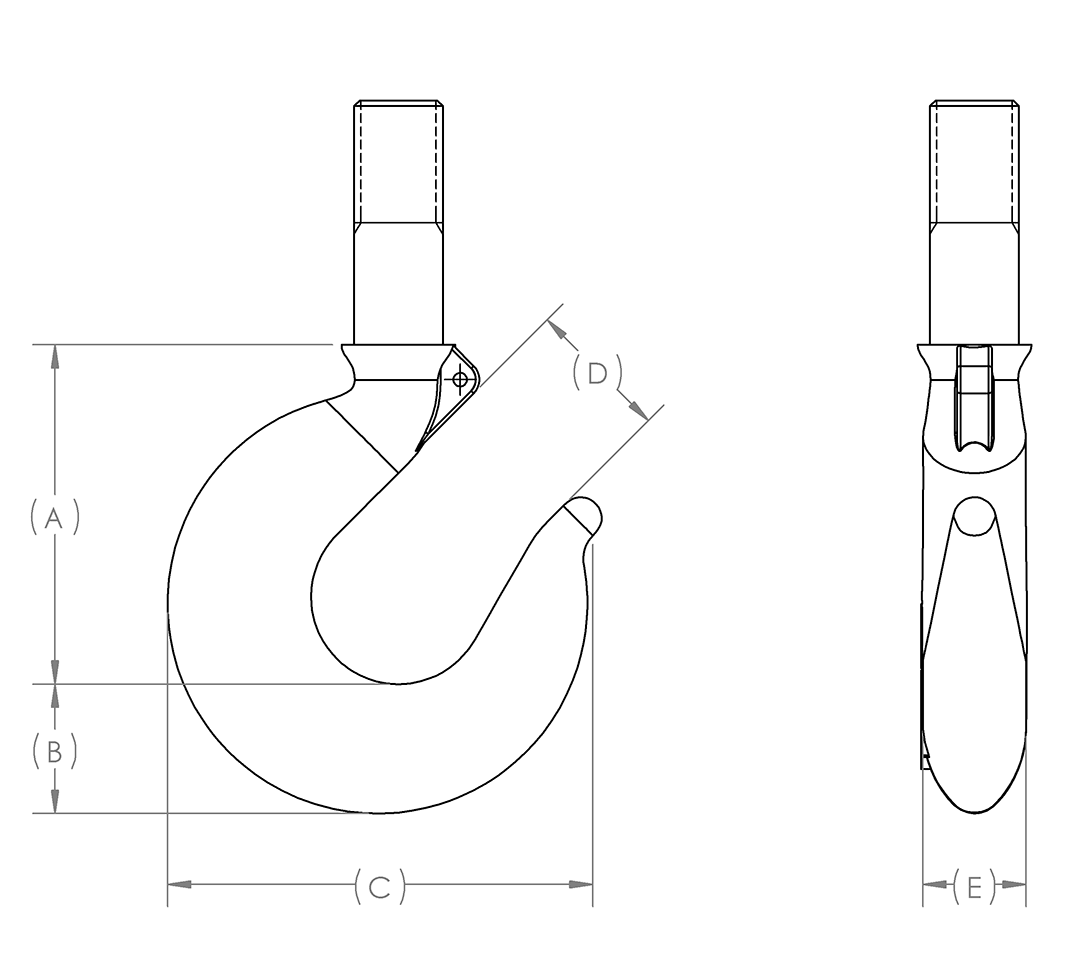 Standard hook Vulcan Hoist
